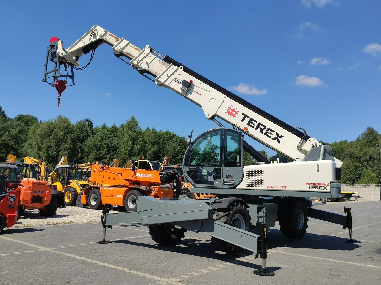 Телескопический погрузчик Terex Lift GTH 5022 ROTO Obrotowa Ładowarka Teleskopowa: фото 50