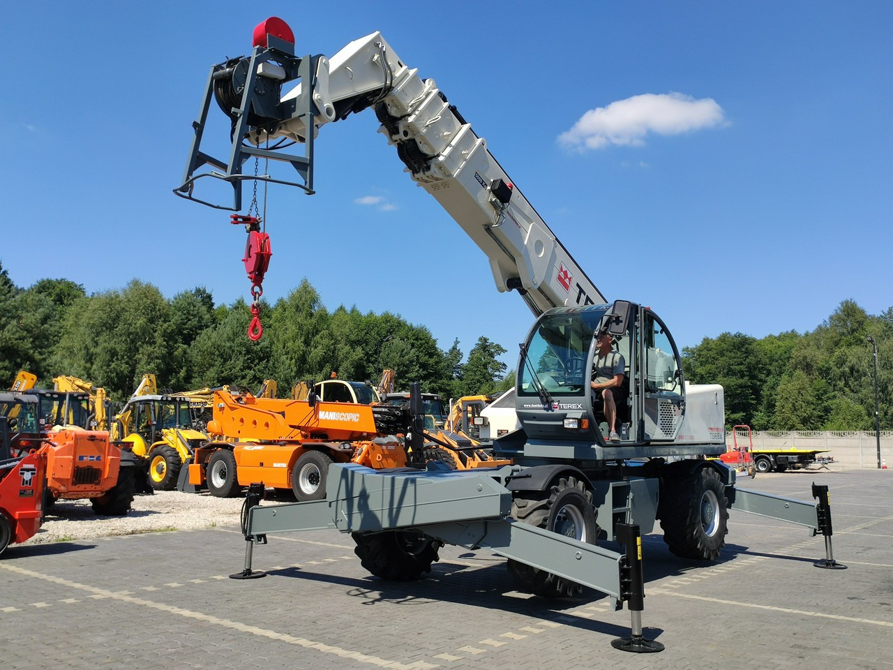 Terex Lift GTH 5022 ROTO Obrotowa Ładowarka Teleskopowa - Телескопический погрузчик: фото 5 Terex Lift GTH 5022 ROTO Obrotowa Ładowarka Teleskopowa - Телескопический погрузчик: фото 5