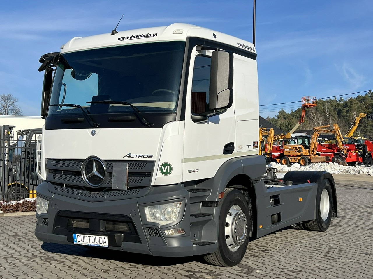 Mercedes ACTROS 1840 Euro 6 ADR HYDRAULIKA Niska Kabina Standard !!! - Тягач: фото 4 Mercedes ACTROS 1840 Euro 6 ADR HYDRAULIKA Niska Kabina Standard !!! - Тягач: фото 4