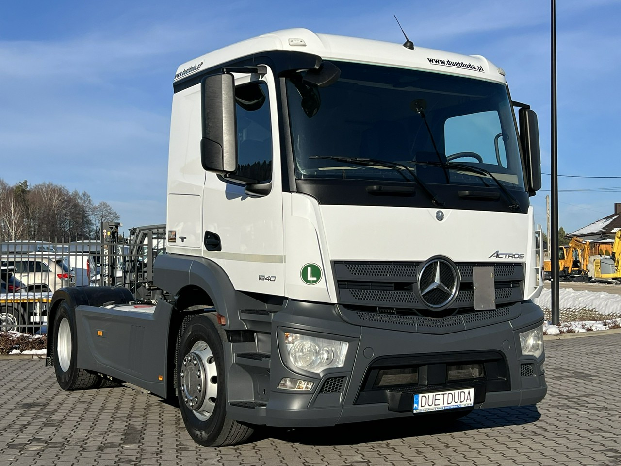 Mercedes ACTROS 1840 Euro 6 ADR HYDRAULIKA Niska Kabina Standard !!! - Тягач: фото 3 Mercedes ACTROS 1840 Euro 6 ADR HYDRAULIKA Niska Kabina Standard !!! - Тягач: фото 3