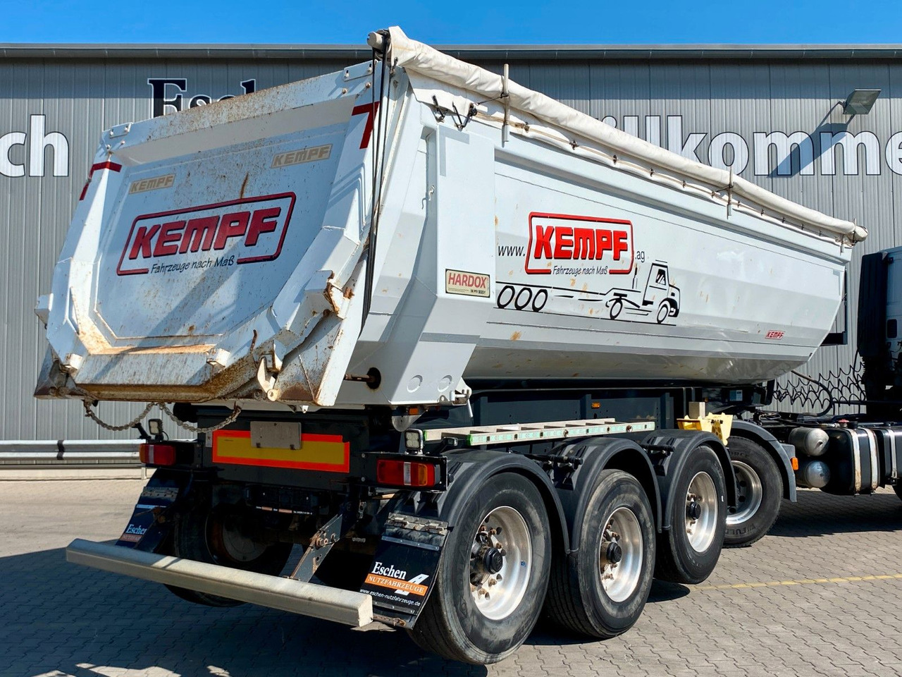 Kempf SKM 35/3 | Stahl 27m³*1+3.Achse liftbar*BPW*EBS - Самосвальный полуприцеп: фото 4 Kempf SKM 35/3 | Stahl 27m³*1+3.Achse liftbar*BPW*EBS - Самосвальный полуприцеп: фото 4