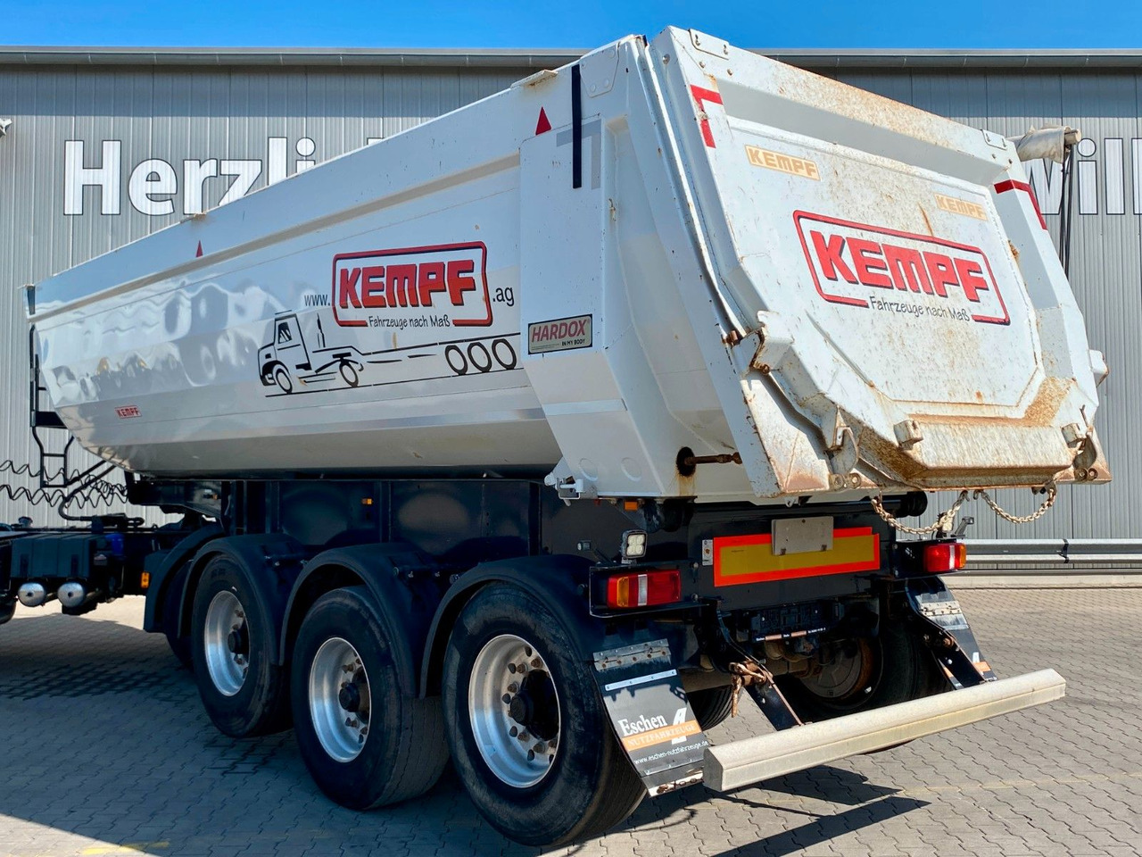 Kempf SKM 35/3 | Stahl 27m³*1+3.Achse liftbar*BPW*EBS - Самосвальный полуприцеп: фото 3 Kempf SKM 35/3 | Stahl 27m³*1+3.Achse liftbar*BPW*EBS - Самосвальный полуприцеп: фото 3