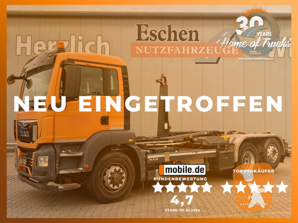 MAN TGS 26.400 6x4 H-4 BL - Крюковой мультилифт: фото 1 MAN TGS 26.400 6x4 H-4 BL - Крюковой мультилифт: фото 1