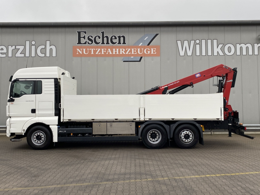 MAN TGX 26.500 6x2-4 LL / HMF 2110 L-MC Kran - Грузовик бортовой/ Платформа, Автоманипулятор: фото 2 MAN TGX 26.500 6x2-4 LL / HMF 2110 L-MC Kran - Грузовик бортовой/ Платформа, Автоманипулятор: фото 2