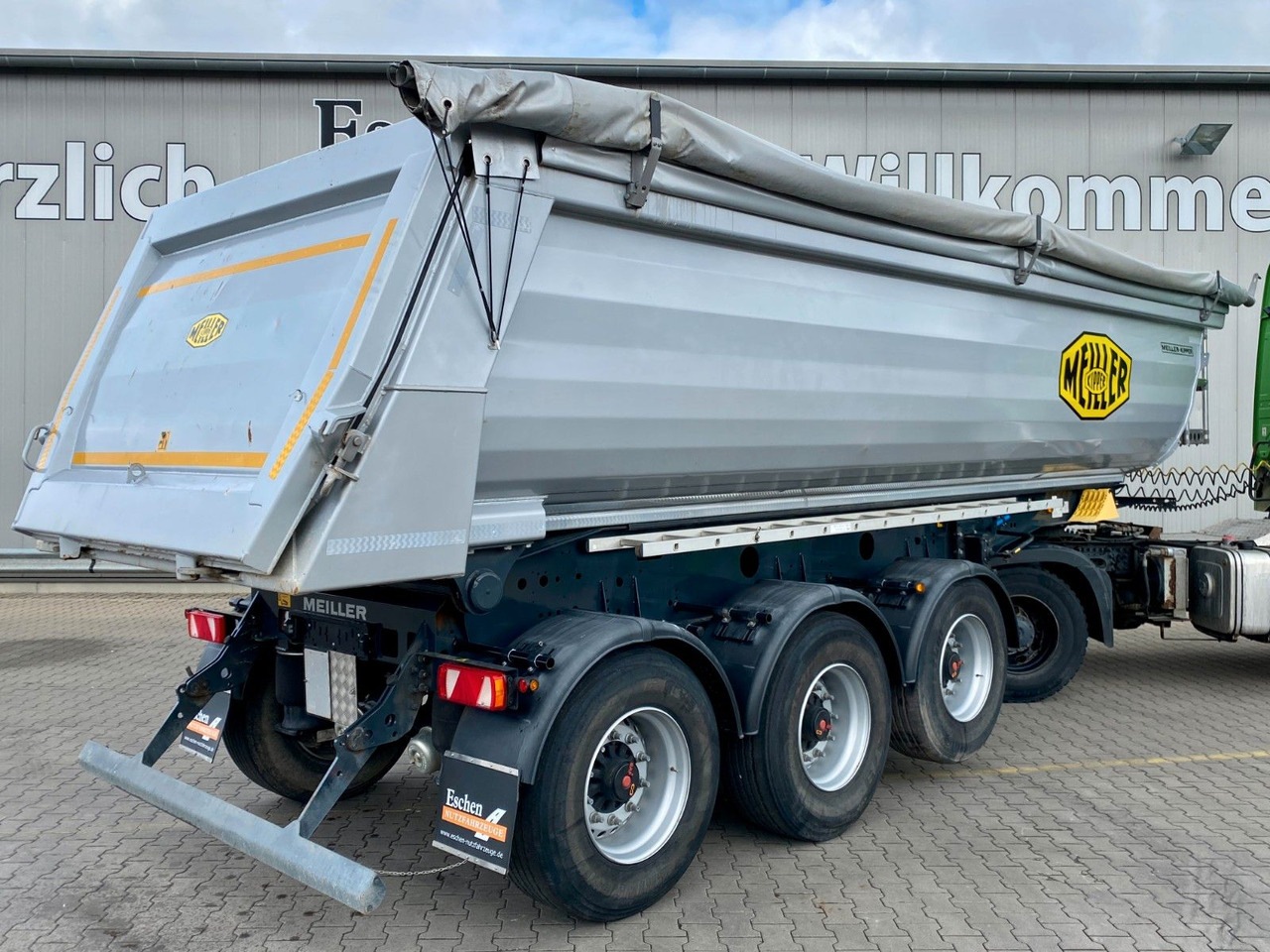 Meiller MHPS 44.3-N I 25m³ Stahl*Luft/Lift*Plane*SAF - Самосвальный полуприцеп: фото 4 Meiller MHPS 44.3-N I 25m³ Stahl*Luft/Lift*Plane*SAF - Самосвальный полуприцеп: фото 4