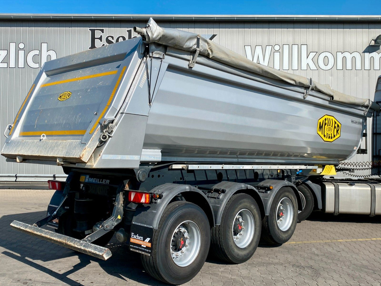 Meiller MHPS 44.3-N | Stahl 24m³*Luft-Lift*Rollplane*SAF - Самосвальный полуприцеп: фото 4 Meiller MHPS 44.3-N | Stahl 24m³*Luft-Lift*Rollplane*SAF - Самосвальный полуприцеп: фото 4