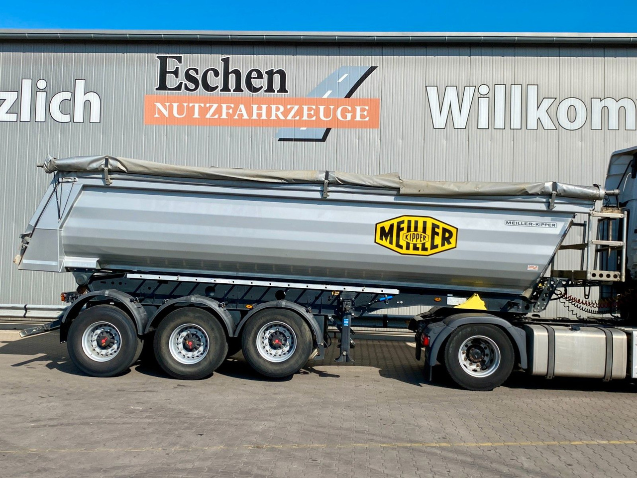 Meiller MHPS 44.3-N | Stahl 24m³*Luft-Lift*Rollplane*SAF - Самосвальный полуприцеп: фото 5 Meiller MHPS 44.3-N | Stahl 24m³*Luft-Lift*Rollplane*SAF - Самосвальный полуприцеп: фото 5