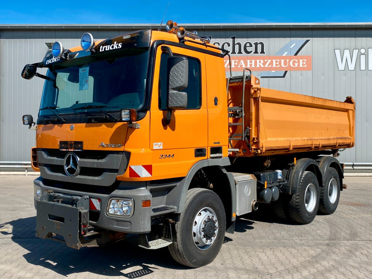 Mercedes-Benz 3344 Actros MP3 6x6 | MEILLER*Telligent*AC*AHK - Самосвал: фото 2 Mercedes-Benz 3344 Actros MP3 6x6 | MEILLER*Telligent*AC*AHK - Самосвал: фото 2