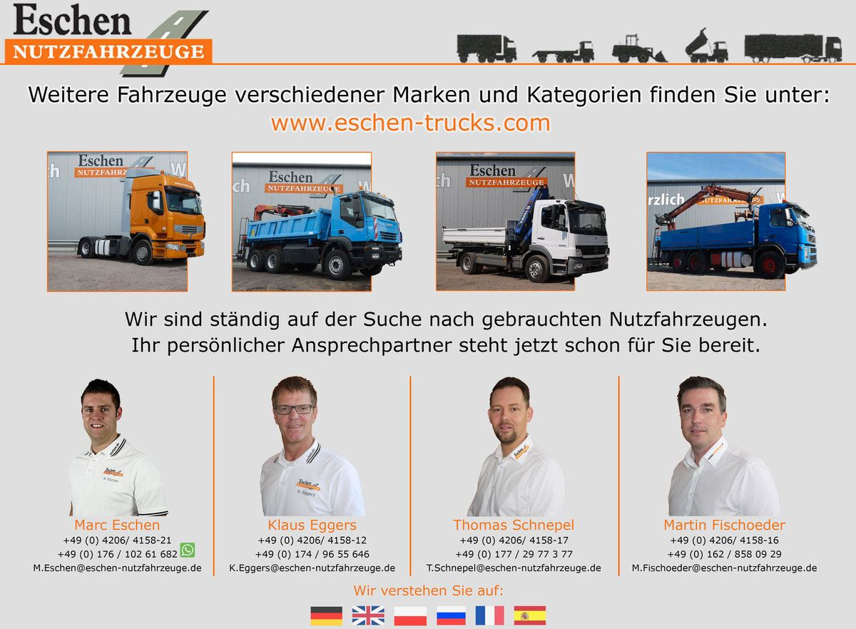 Грузовик-контейнеровоз/ Сменный кузов Mercedes-Benz Actros 2546 LL 6x2 | SDG-Multi*Retarder*Navi*AHK: фото 8
