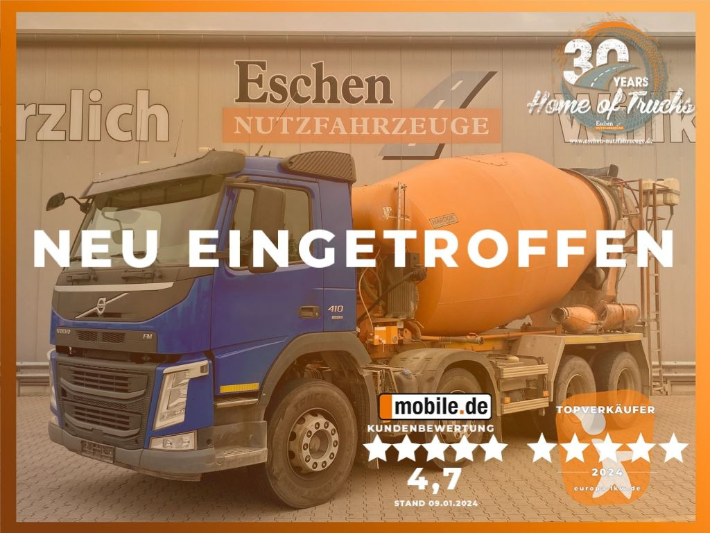 Volvo FM 410 / 8x4 | 9m³ Intermix*I-Shift*Klima*Blatt - Автобетоносмеситель: фото 1 Volvo FM 410 / 8x4 | 9m³ Intermix*I-Shift*Klima*Blatt - Автобетоносмеситель: фото 1