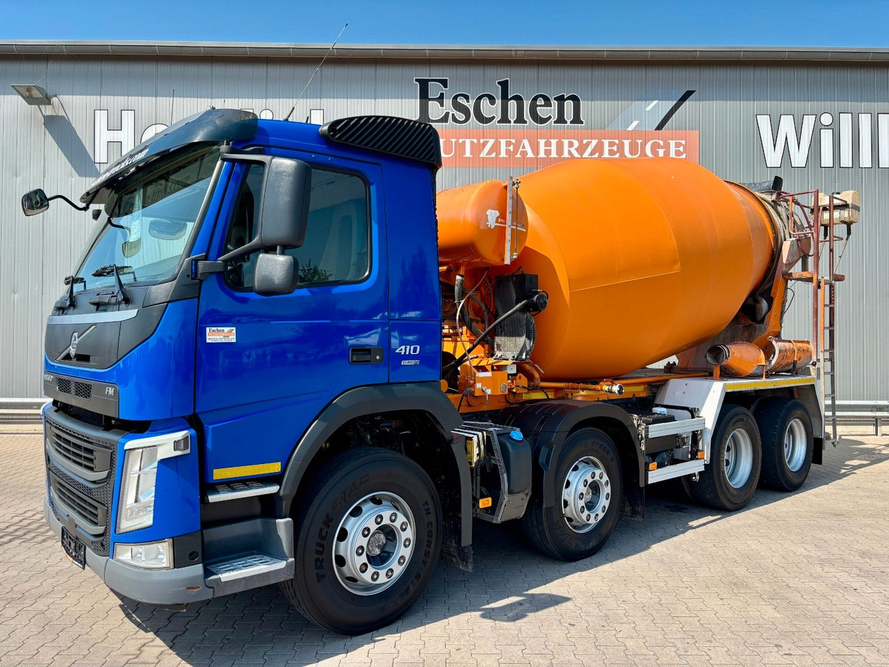 Volvo FM 410 / 8x4 | 9m³ Intermix*I-Shift*Klima*Blatt - Автобетоносмеситель: фото 1 Volvo FM 410 / 8x4 | 9m³ Intermix*I-Shift*Klima*Blatt - Автобетоносмеситель: фото 1