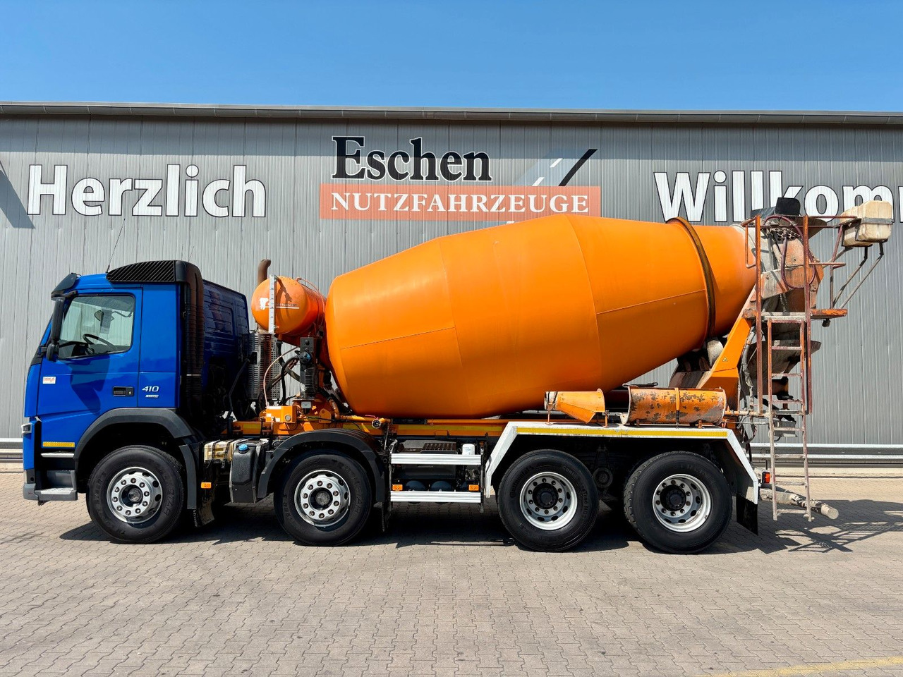 Volvo FM 410 / 8x4 | 9m³ Intermix*I-Shift*Klima*Blatt - Автобетоносмеситель: фото 2 Volvo FM 410 / 8x4 | 9m³ Intermix*I-Shift*Klima*Blatt - Автобетоносмеситель: фото 2