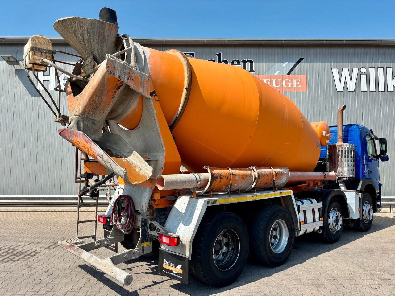Volvo FM 410 / 8x4 | 9m³ Intermix*I-Shift*Klima*Blatt - Автобетоносмеситель: фото 5 Volvo FM 410 / 8x4 | 9m³ Intermix*I-Shift*Klima*Blatt - Автобетоносмеситель: фото 5