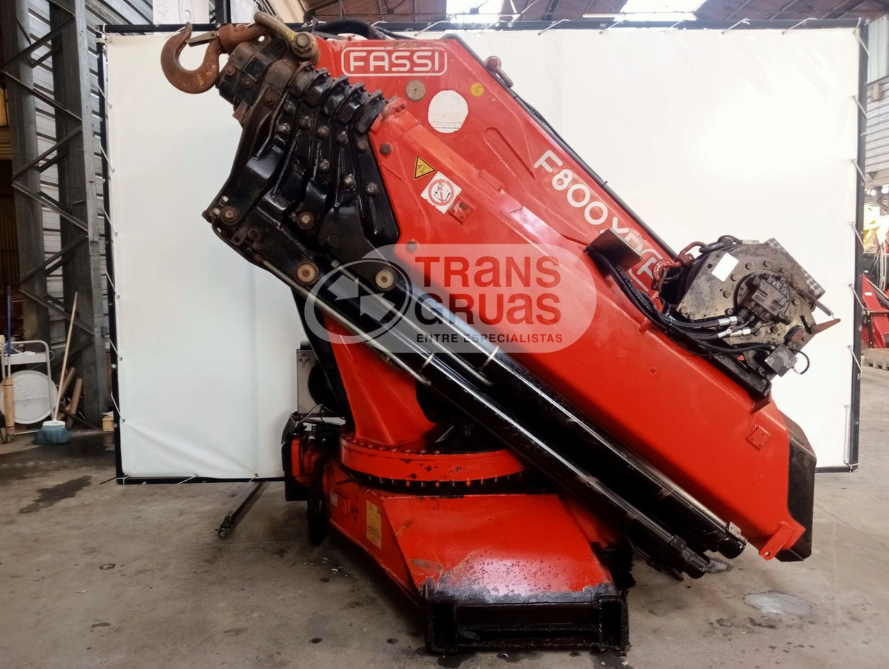 Grúa Fassi F800AXP.26 - Кран-манипулятор для Грузовиков: фото 5 Grúa Fassi F800AXP.26 - Кран-манипулятор для Грузовиков: фото 5