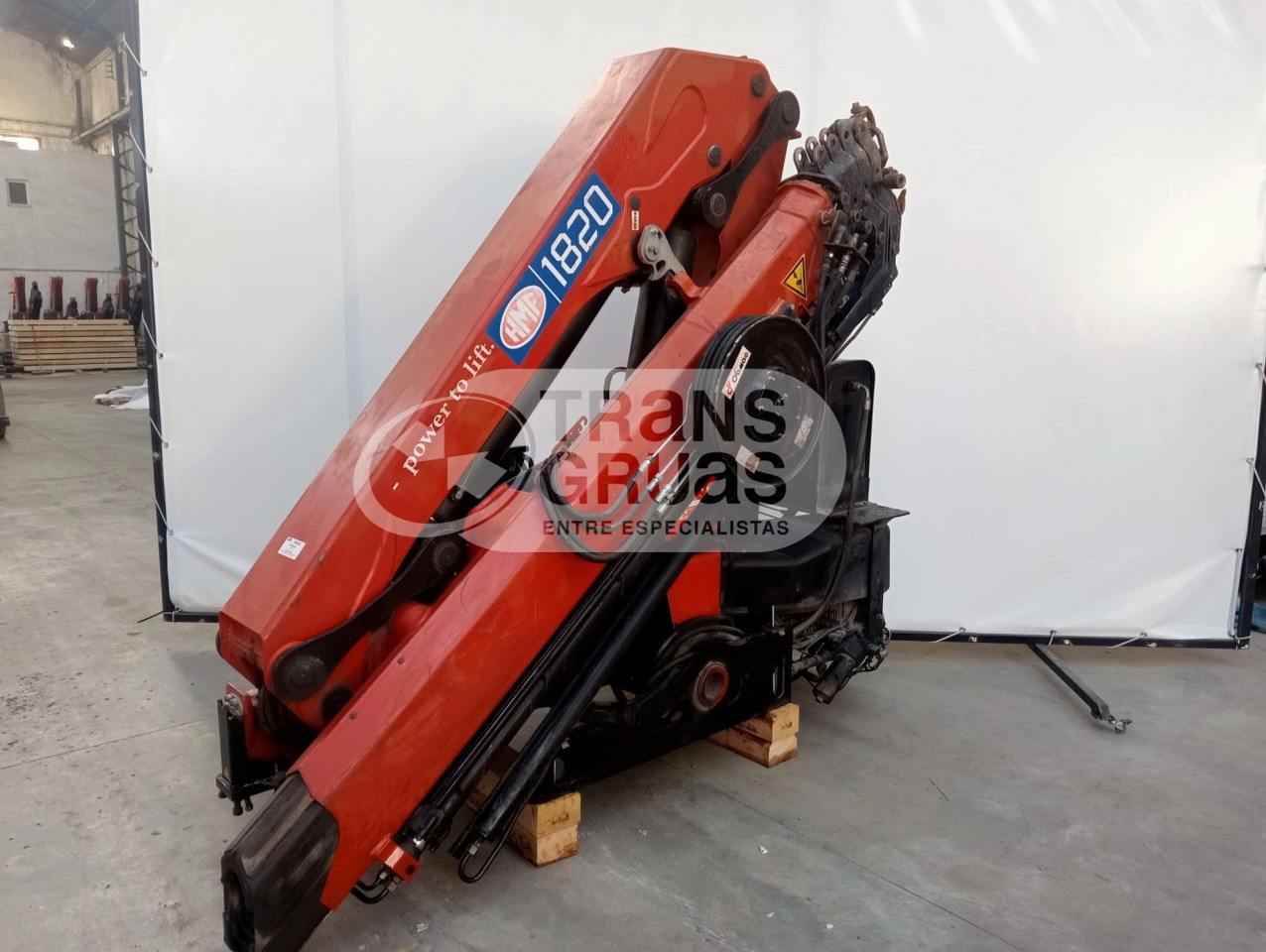 Grúa HMF 1820-K5 - Кран-манипулятор для Грузовиков: фото 4 Grúa HMF 1820-K5 - Кран-манипулятор для Грузовиков: фото 4