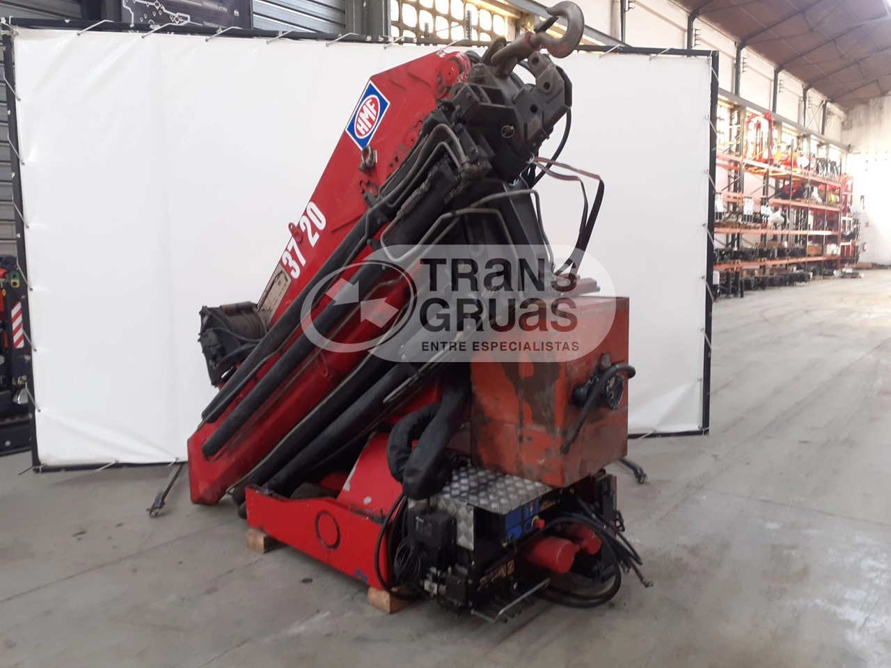 Grúa HMF 3720 K6 - Кран-манипулятор для Грузовиков: фото 4 Grúa HMF 3720 K6 - Кран-манипулятор для Грузовиков: фото 4