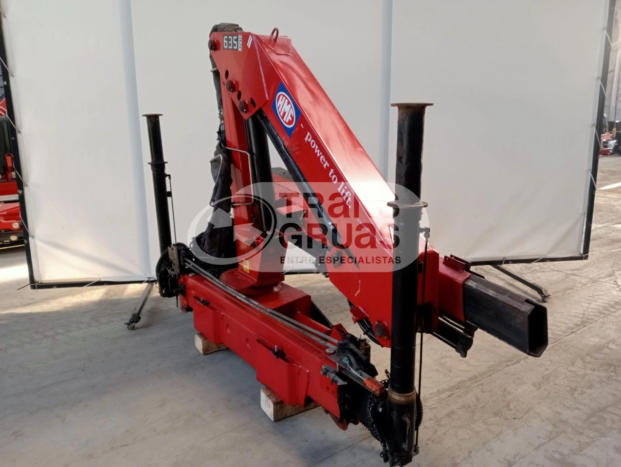 Grúa HMF 635 K2 - Кран-манипулятор для Грузовиков: фото 2 Grúa HMF 635 K2 - Кран-манипулятор для Грузовиков: фото 2