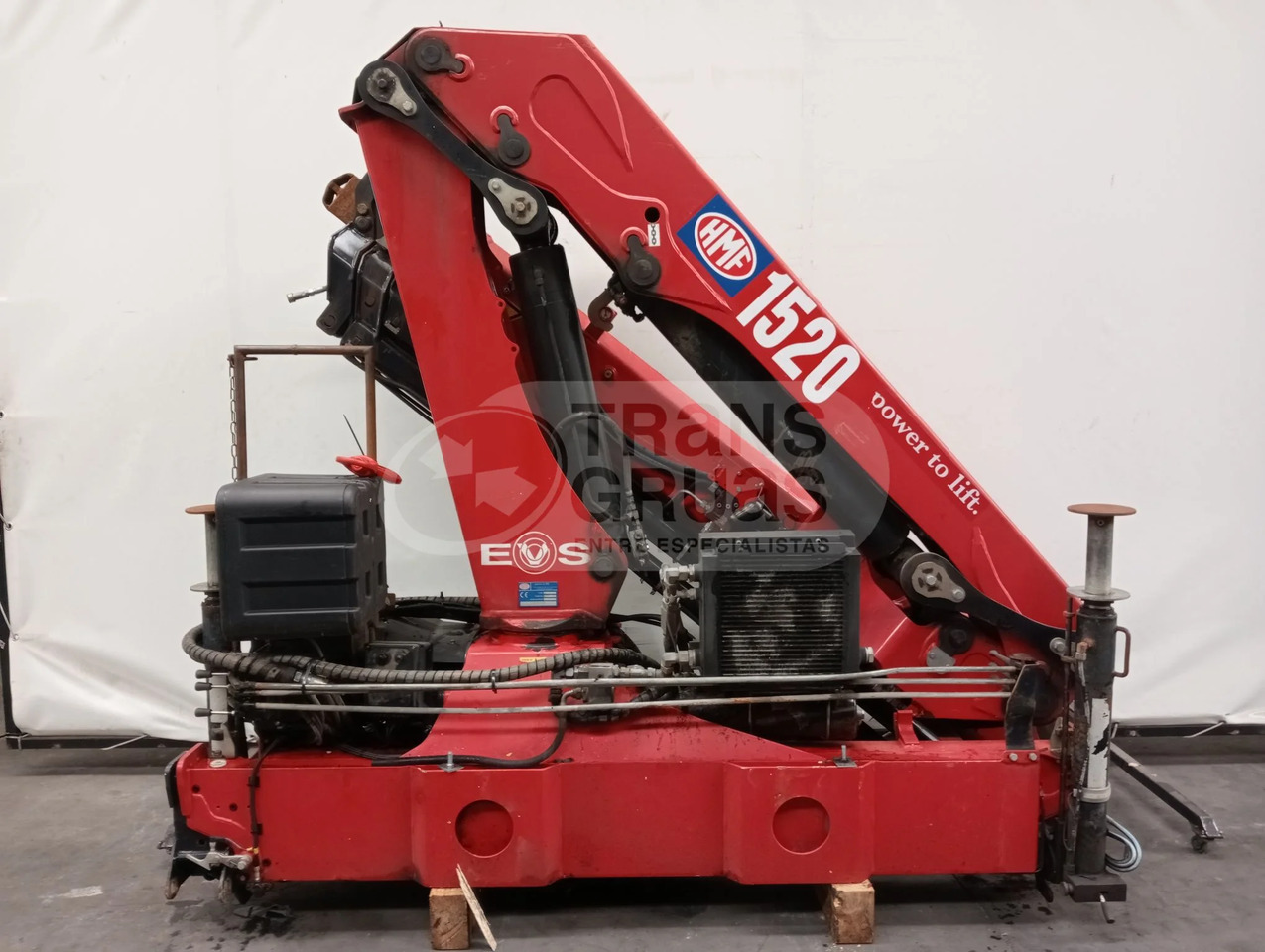 Grúa hidráulica HMF 1520 K4 - Кран-манипулятор: фото 1 Grúa hidráulica HMF 1520 K4 - Кран-манипулятор: фото 1