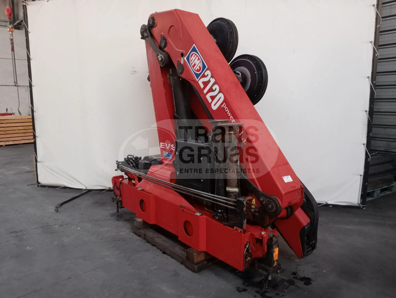 Grúa hidráulica HMF 2120 K4 - Кран-манипулятор: фото 3 Grúa hidráulica HMF 2120 K4 - Кран-манипулятор: фото 3