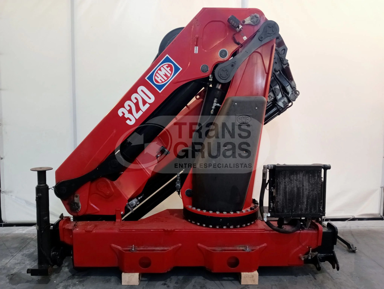 Grúa hidráulica HMF 3220 K - Кран-манипулятор: фото 4 Grúa hidráulica HMF 3220 K - Кран-манипулятор: фото 4