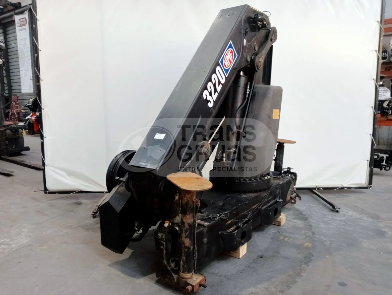 Grúa hidráulica HMF 3220 K5 - Кран-манипулятор: фото 2 Grúa hidráulica HMF 3220 K5 - Кран-манипулятор: фото 2