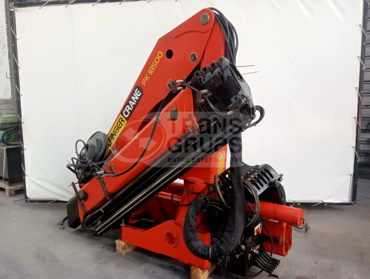 Grúa hidráulica Palfinger PK 18500 - Кран-манипулятор: фото 3 Grúa hidráulica Palfinger PK 18500 - Кран-манипулятор: фото 3