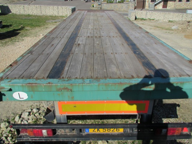 Blumhardt ZK 5826 - Полуприцеп бортовой/ Платформа: фото 5 Blumhardt ZK 5826 - Полуприцеп бортовой/ Платформа: фото 5