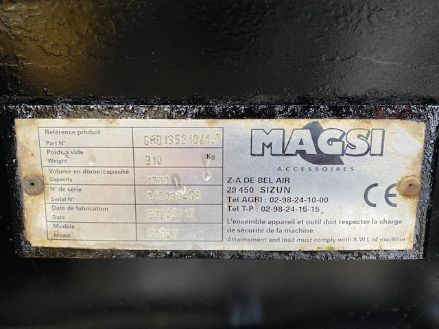 Magsi GHD - Ковш для погрузчика: фото 5 Magsi GHD - Ковш для погрузчика: фото 5