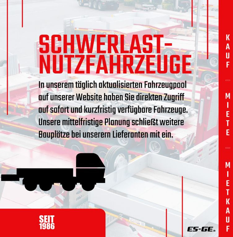 ES-GE 3-Achs Sattelanhänger - Rungen + CV - Полуприцеп бортовой/ Платформа: фото 4 ES-GE 3-Achs Sattelanhänger - Rungen + CV - Полуприцеп бортовой/ Платформа: фото 4