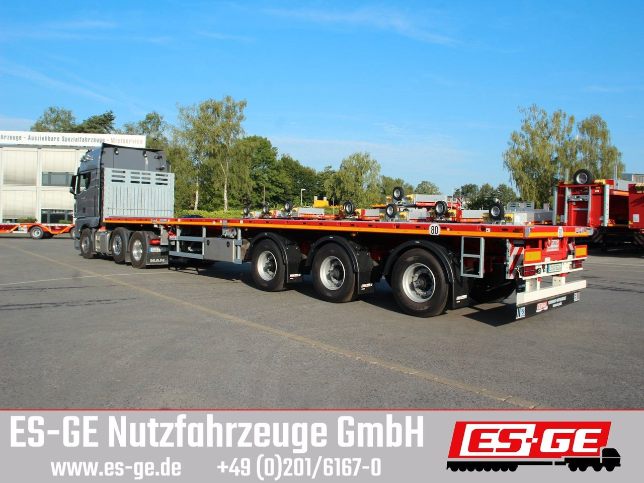 Faymonville MAX Trailer MAX210 Telesattel Faymonville MAX Trailer MAX210 Telesattel - Полуприцеп бортовой/ Платформа: фото 1 Faymonville MAX Trailer MAX210 Telesattel Faymonville MAX Trailer MAX210 Telesattel - Полуприцеп бортовой/ Платформа: фото 1