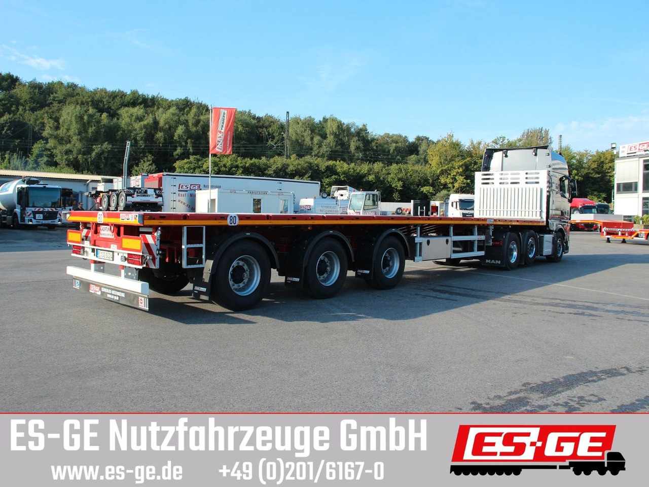 Faymonville MAX Trailer MAX210 Telesattel Faymonville MAX Trailer MAX210 Telesattel - Полуприцеп бортовой/ Платформа: фото 2 Faymonville MAX Trailer MAX210 Telesattel Faymonville MAX Trailer MAX210 Telesattel - Полуприцеп бортовой/ Платформа: фото 2