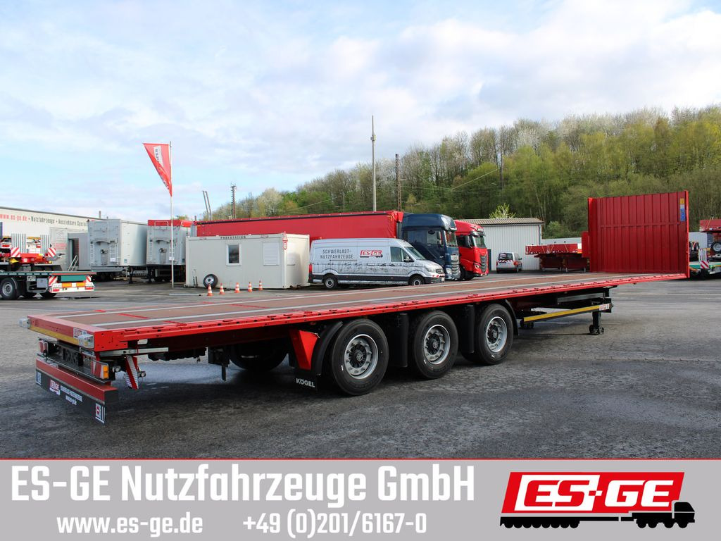 Kögel 3-Achs-Mega Chassis - Полуприцеп бортовой/ Платформа: фото 5 Kögel 3-Achs-Mega Chassis - Полуприцеп бортовой/ Платформа: фото 5