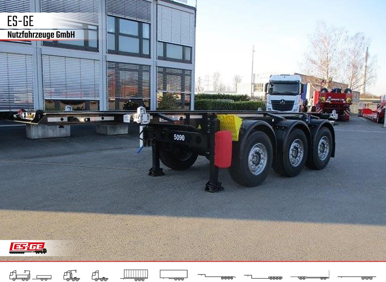 Krone 3-Achs-Containerchassis 20' - Полуприцеп-контейнеровоз/ Сменный кузов: фото 1 Krone 3-Achs-Containerchassis 20' - Полуприцеп-контейнеровоз/ Сменный кузов: фото 1