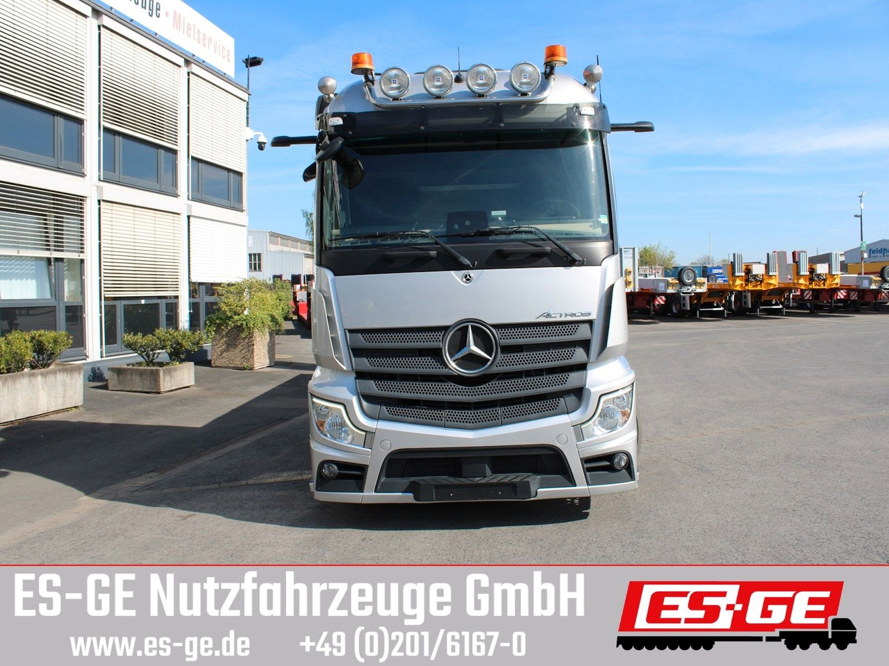 Mercedes-Benz 2546 L NR 6x2 Actros, Pritsche, MKG HLK 531 a5 - Грузовик бортовой/ Платформа, Автоманипулятор: фото 4 Mercedes-Benz 2546 L NR 6x2 Actros, Pritsche, MKG HLK 531 a5 - Грузовик бортовой/ Платформа, Автоманипулятор: фото 4