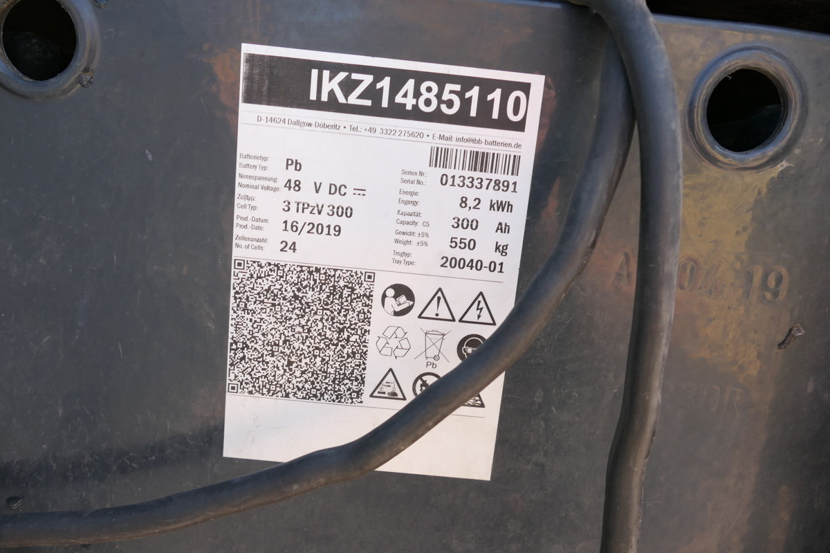 Складской тягач LINDE P 60 Z Schlepper Batterie 16/2019 3-Rad: фото 7