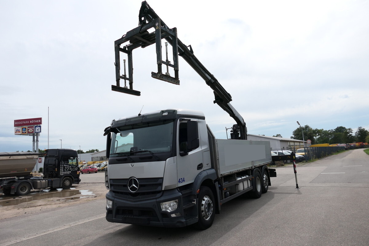 MERCEDES-BENZ Antos 2540 L KLIMA Palfinger-Kran PK15001L Lenka - Грузовик бортовой/ Платформа, Автоманипулятор: фото 2 MERCEDES-BENZ Antos 2540 L KLIMA Palfinger-Kran PK15001L Lenka - Грузовик бортовой/ Платформа, Автоманипулятор: фото 2