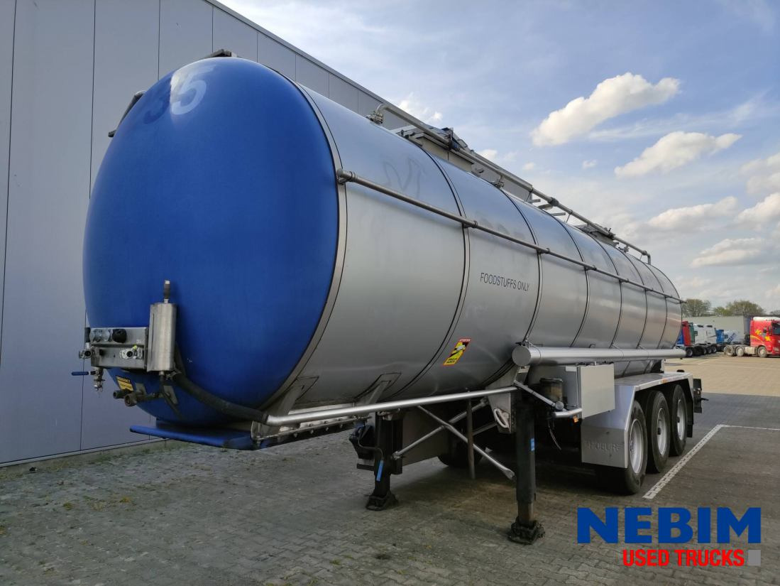 Burg BPO 12-27 Z - 26.165L - Inox Pump - Полуприцеп-цистерна: фото 1 Burg BPO 12-27 Z - 26.165L - Inox Pump - Полуприцеп-цистерна: фото 1