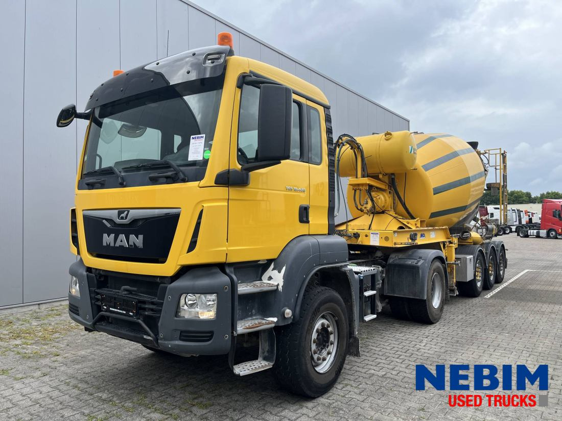 MAN TGS 41 TGS410 + Mixer 12m3 - Автобетоносмеситель: фото 1 MAN TGS 41 TGS410 + Mixer 12m3 - Автобетоносмеситель: фото 1