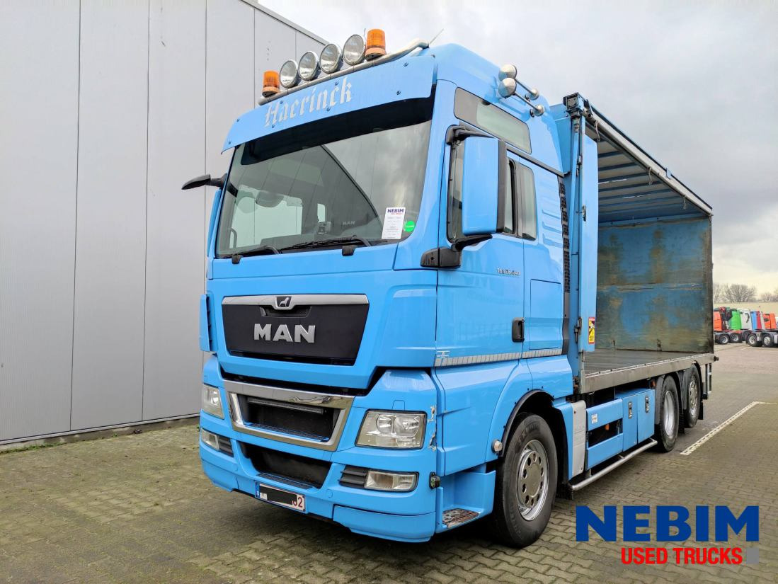 MAN TGX 26.440 XXL 6x2 - Poultry Transport - Chicken Transport - Тентованный грузовик: фото 1 MAN TGX 26.440 XXL 6x2 - Poultry Transport - Chicken Transport - Тентованный грузовик: фото 1