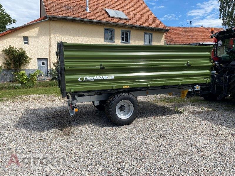 Fliegl EDK 60 FOX - Сельскохозяйственный прицеп-самосвал: фото 1 Fliegl EDK 60 FOX - Сельскохозяйственный прицеп-самосвал: фото 1