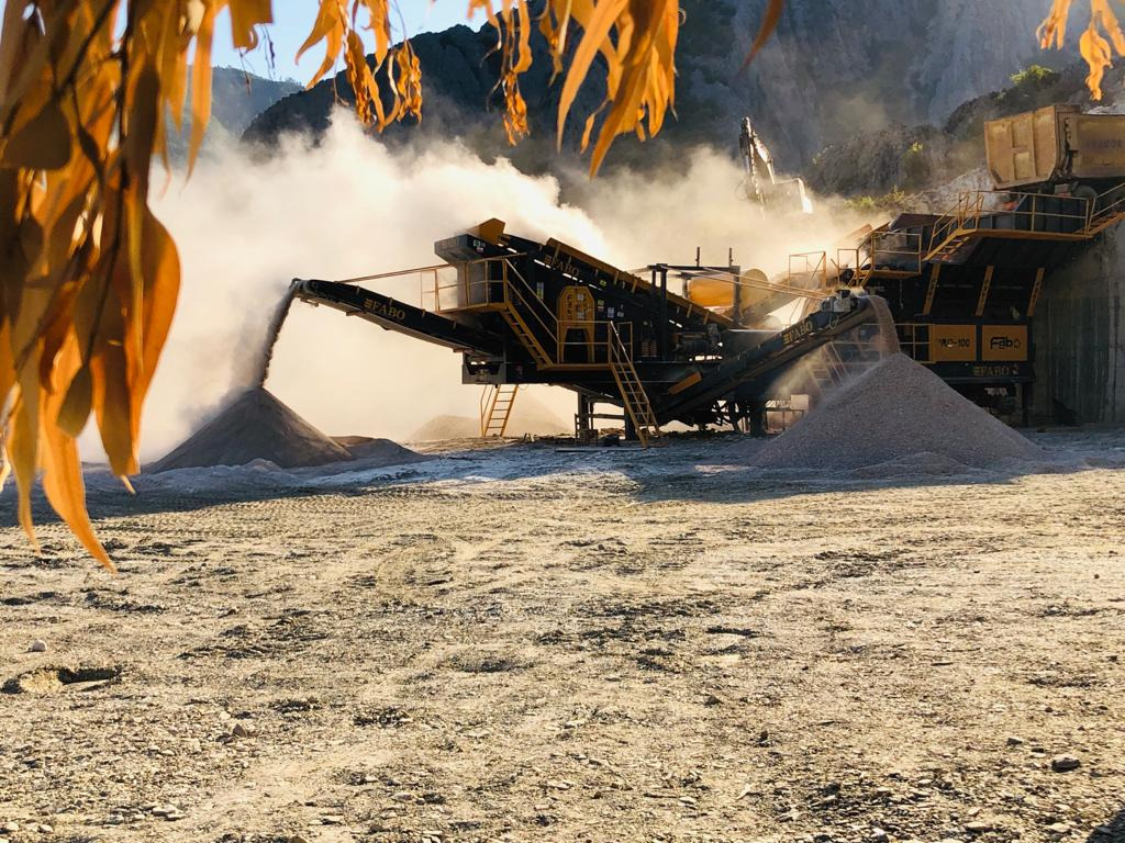FABO Mobile crusher - Мобильная дробилка: фото 2 FABO Mobile crusher - Мобильная дробилка: фото 2