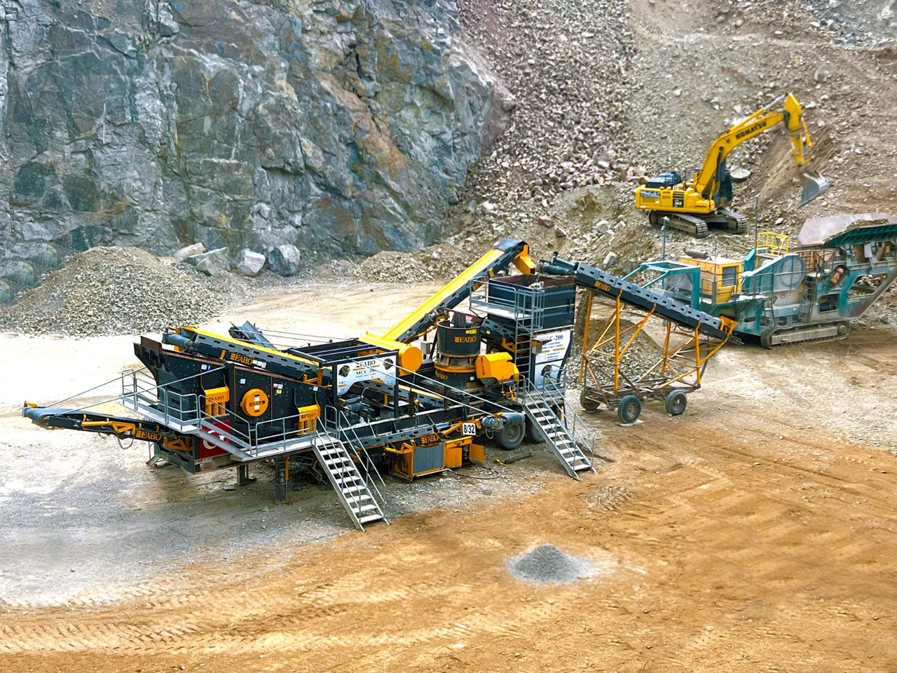 FABO Mobile crusher - Мобильная дробилка: фото 3 FABO Mobile crusher - Мобильная дробилка: фото 3