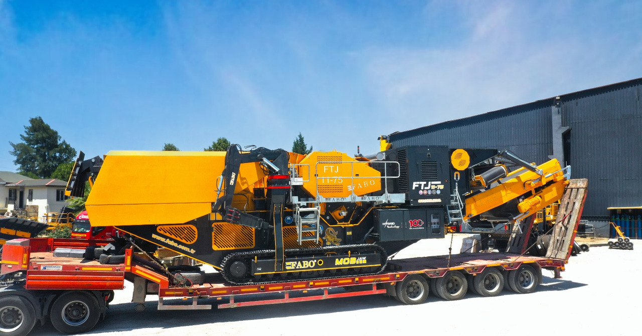 FABO Mobile crusher - Мобильная дробилка: фото 1 FABO Mobile crusher - Мобильная дробилка: фото 1