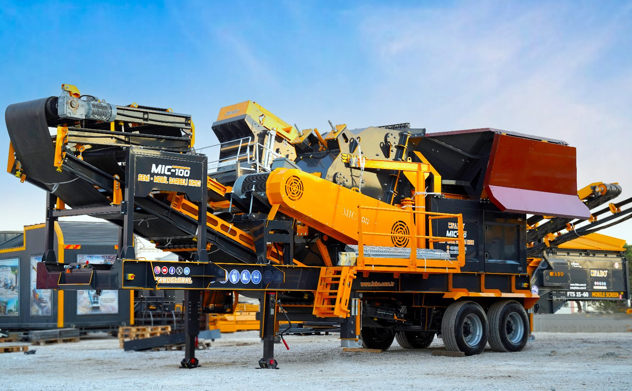 FABO Mobile crusher - Мобильная дробилка: фото 3 FABO Mobile crusher - Мобильная дробилка: фото 3
