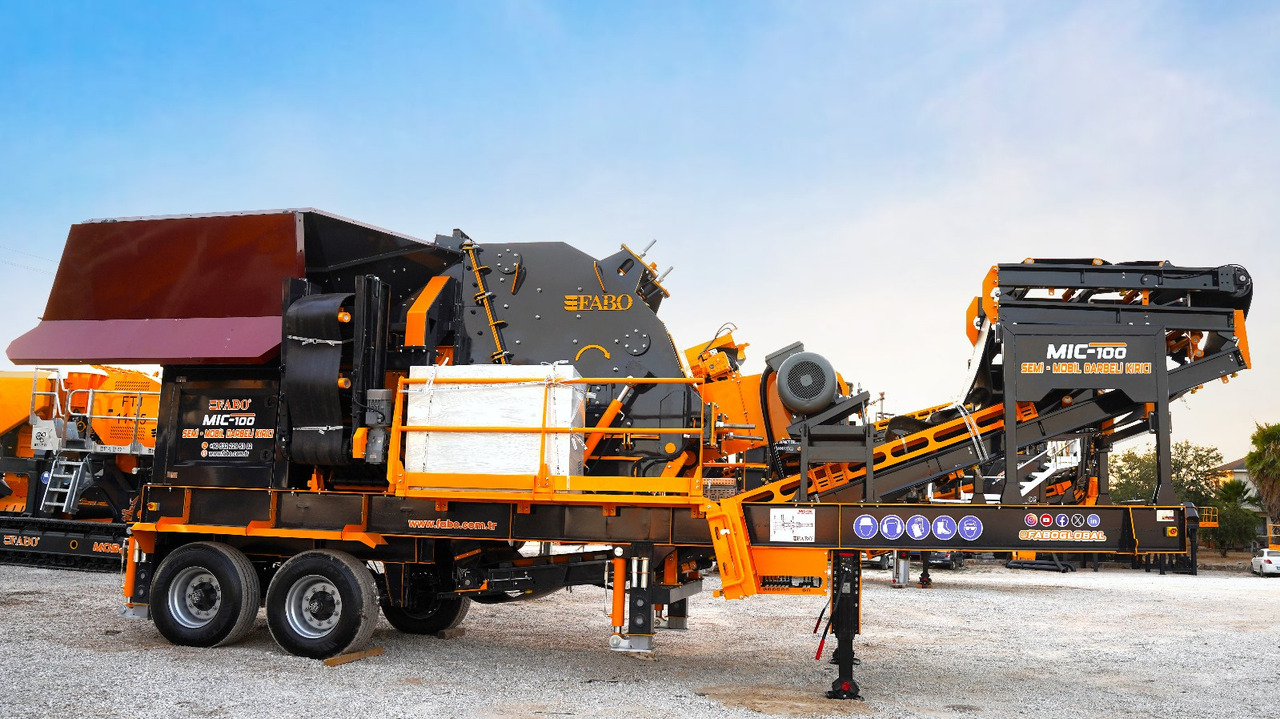 FABO Mobile crusher - Мобильная дробилка: фото 1 FABO Mobile crusher - Мобильная дробилка: фото 1