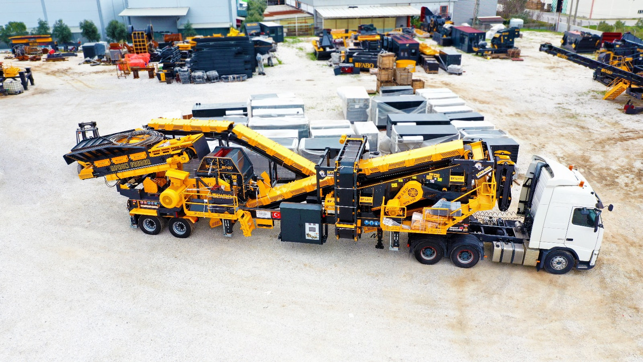 Новый Мобильная дробилка FABO Mobile crusher: фото 14