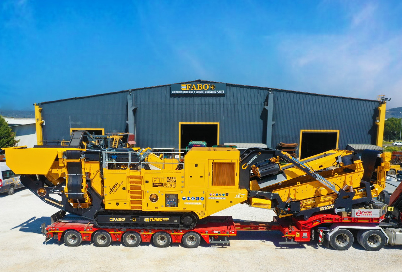 FABO Mobile crusher - Мобильная дробилка: фото 1 FABO Mobile crusher - Мобильная дробилка: фото 1