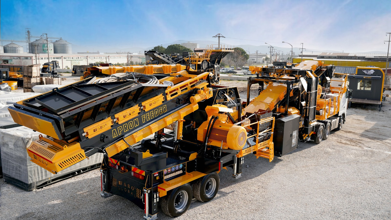 Новый Мобильная дробилка FABO Mobile crusher: фото 5