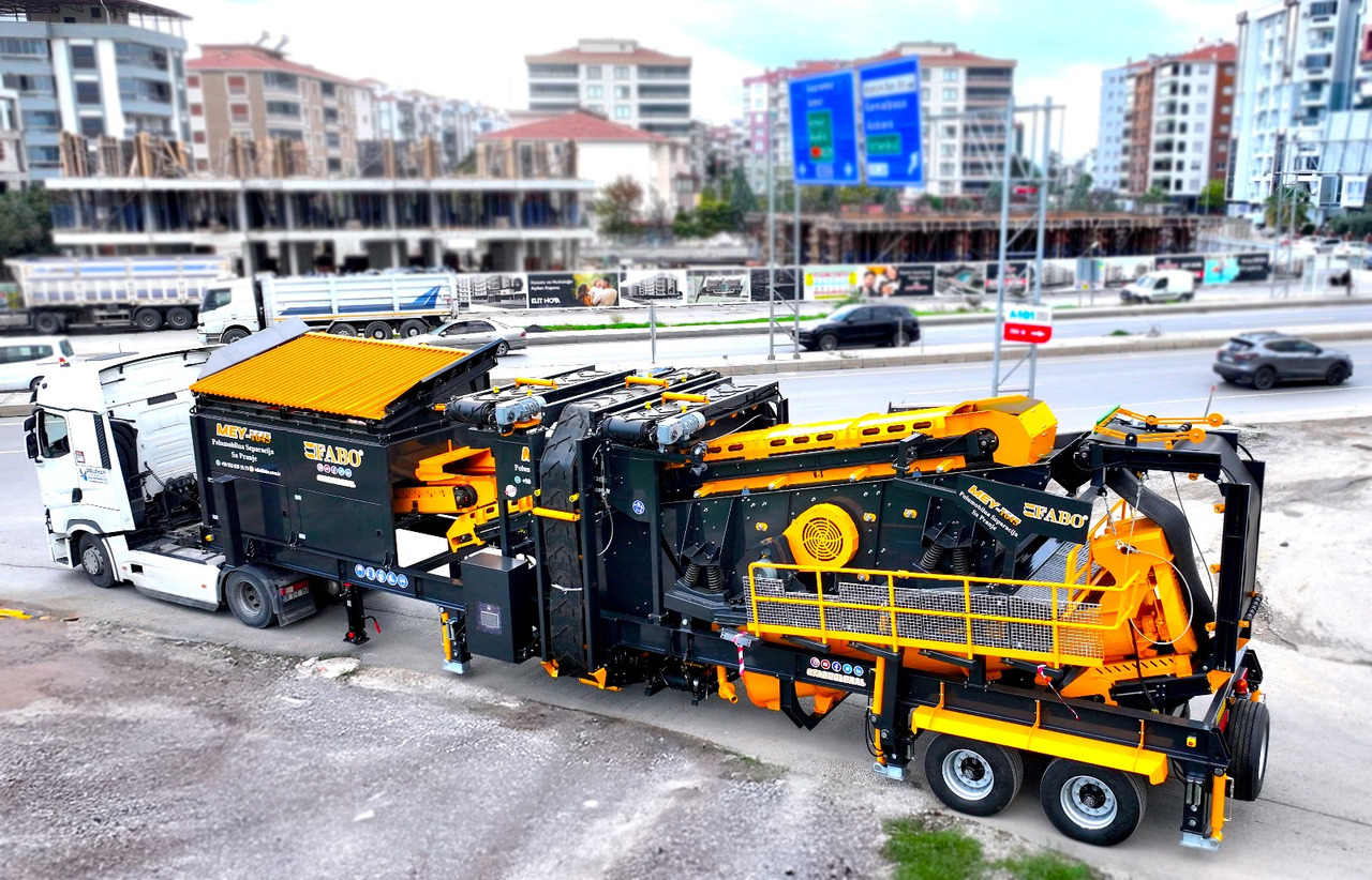 Новый Мобильная дробилка FABO Mobile crusher: фото 6