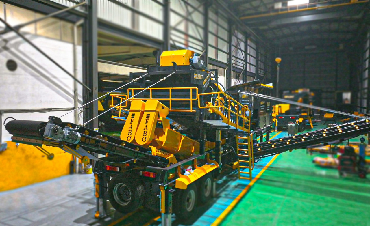 Новый Мобильная дробилка FABO Mobile crusher: фото 10